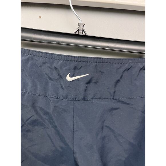Nike Bermuda Shorts Womens Small Blue Vintage Gray tag pockets Performance Flaw - Picture 8 of 8